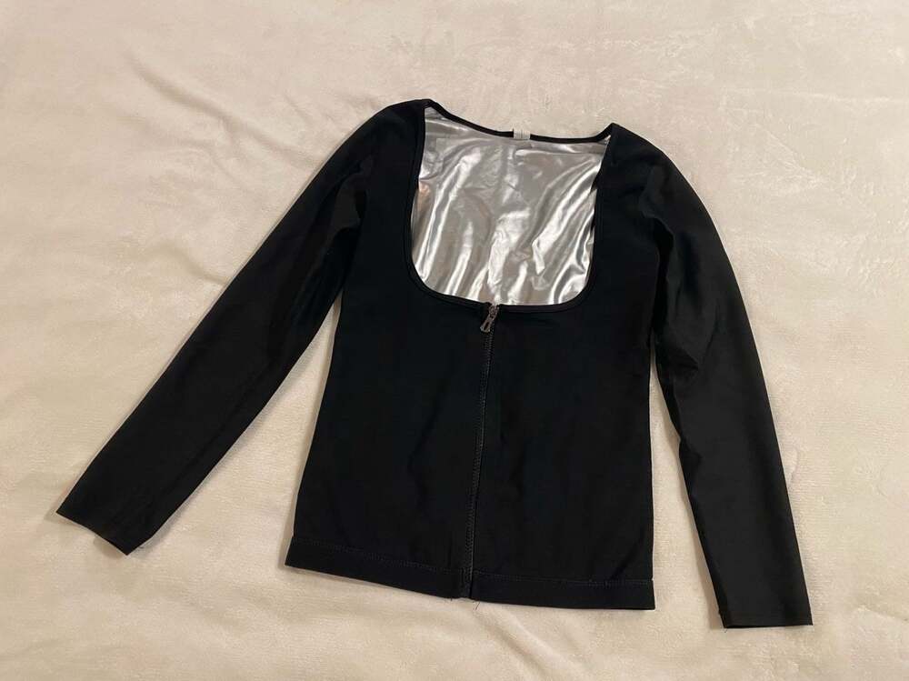 Women's Long Sleeve Sauna Sweat Slimming Body Shaper Jacket